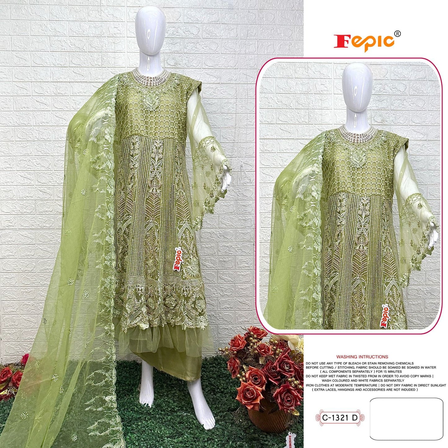 1321D Fepic Pakistani Salwar Suits