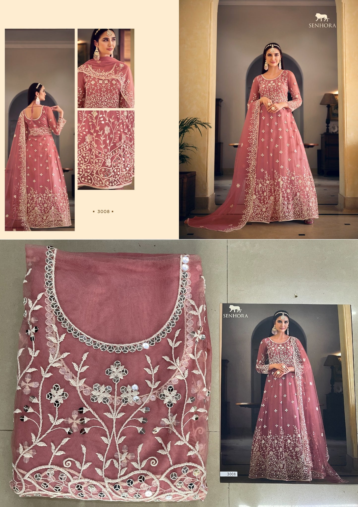 3008 Sarika Senhora Pakistani Salwar Suits