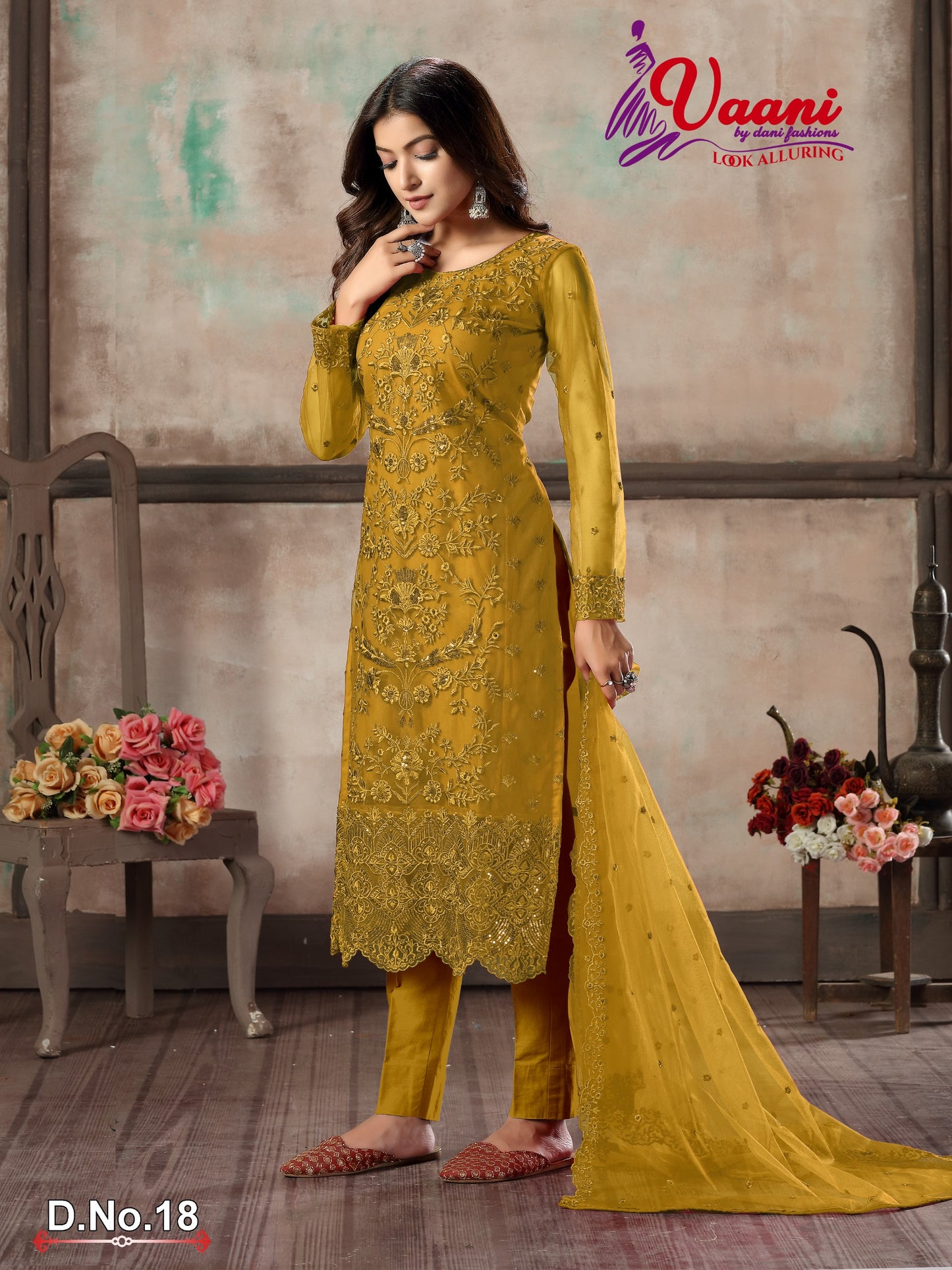 18 Vaani Vol 1 Dani Fashion Pakistani Salwar Suits