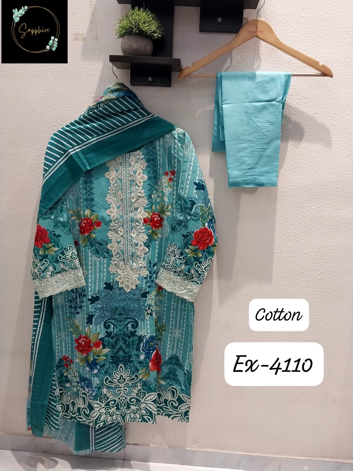 Vol 4110 Sapphire Pakistani Readymade Suits