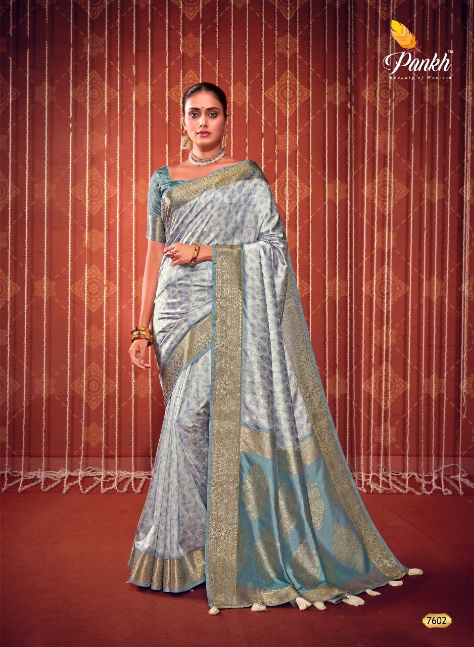 7602 Swastik Pankh Sarees