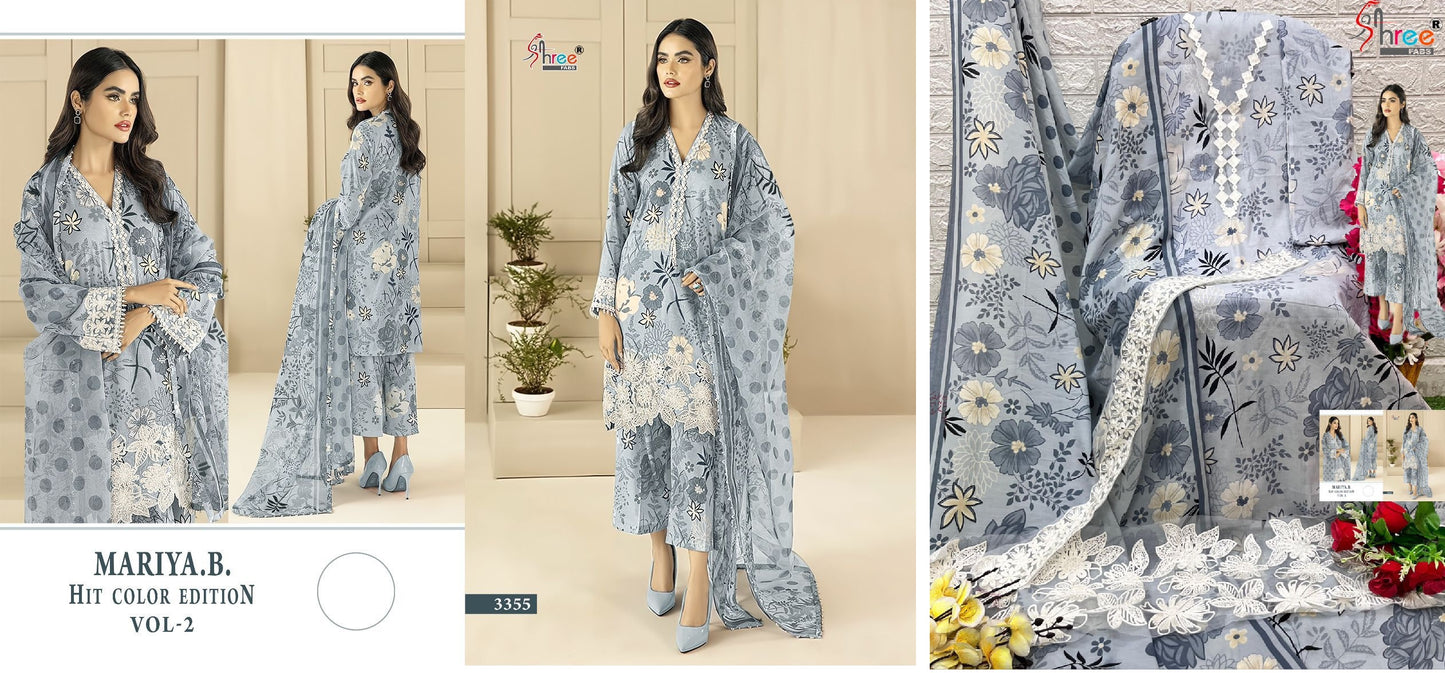 3355A Shree Fabs Pakistani Salwar Suits