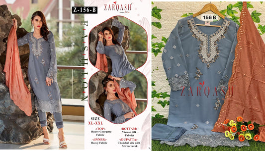 156B Zarqash Pakistani Readymade Suits