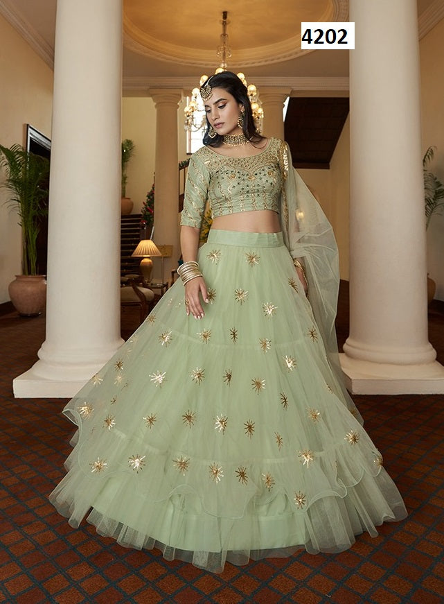 4202 Riyasat Aahvan Designs Lehenga Choli