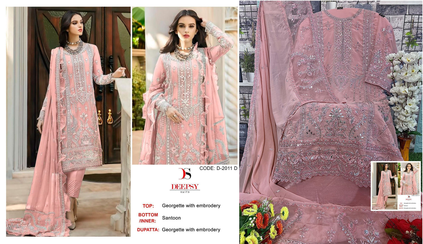2011D Deepsy Pakistani Salwar Suits