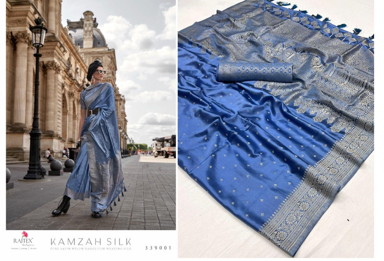 339001 Kamzah Rajtex Sarees