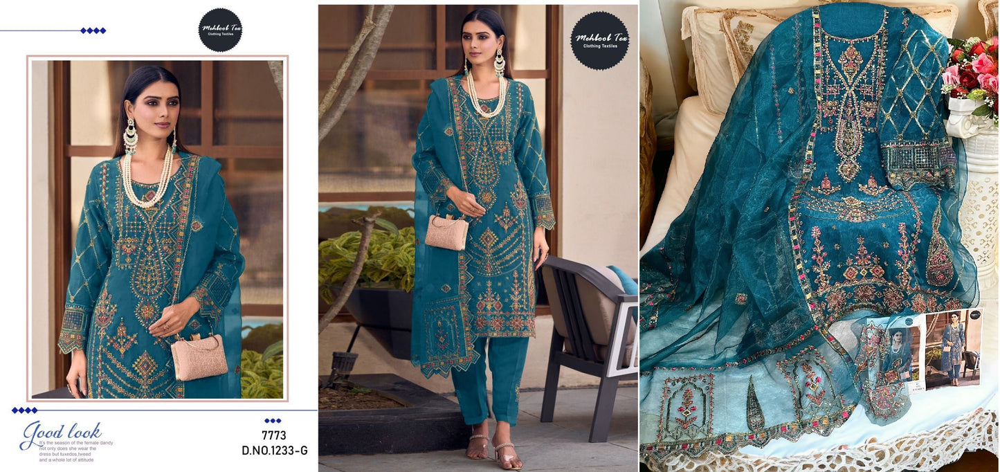 1233G Mehboob Tex Pakistani Salwar Suits