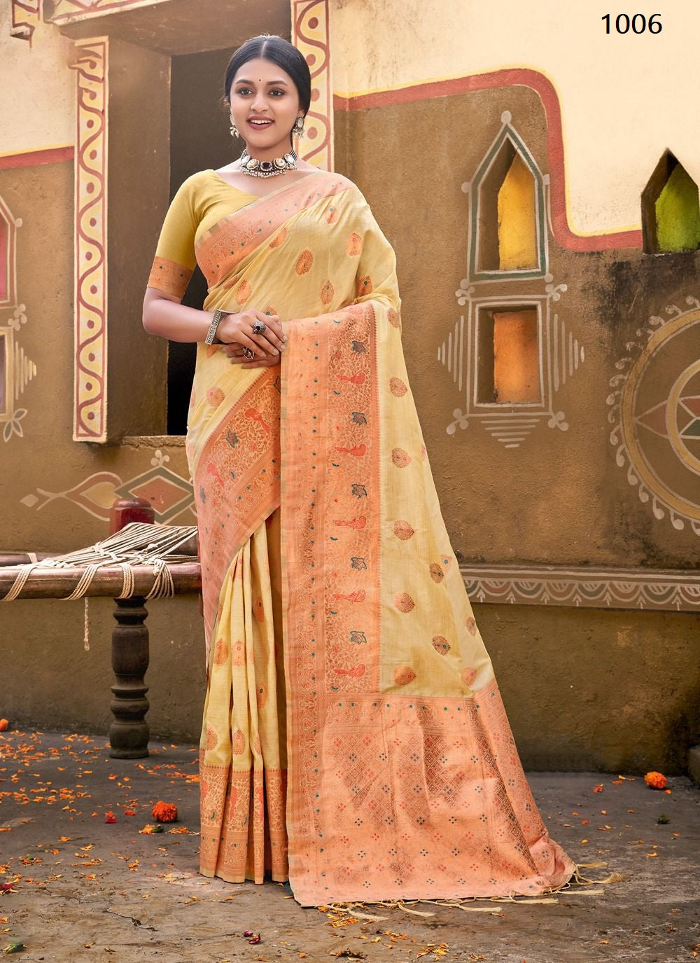 1006 Poshak Bunawat Sarees