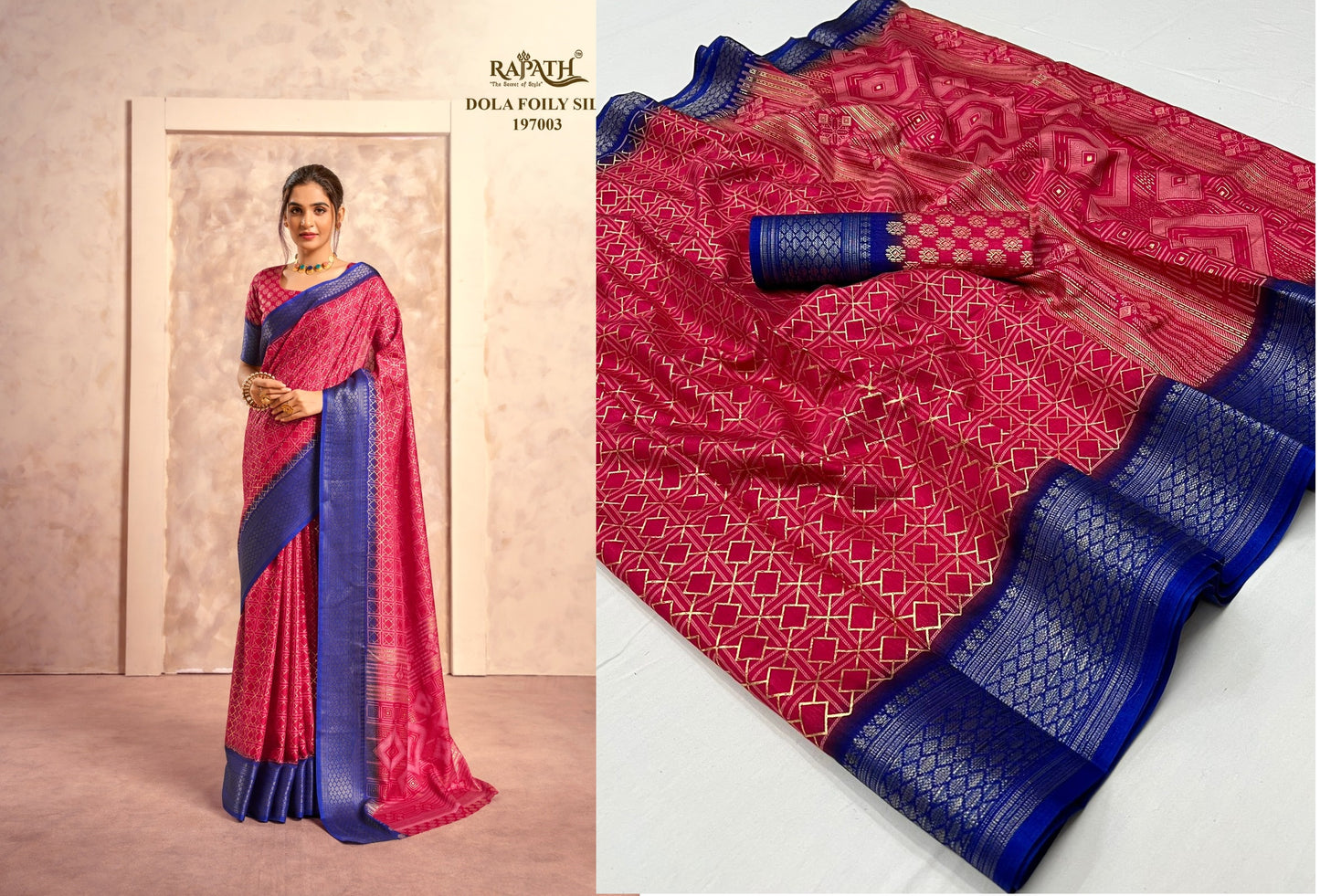 197003 Celo Silk Rajpath Sarees