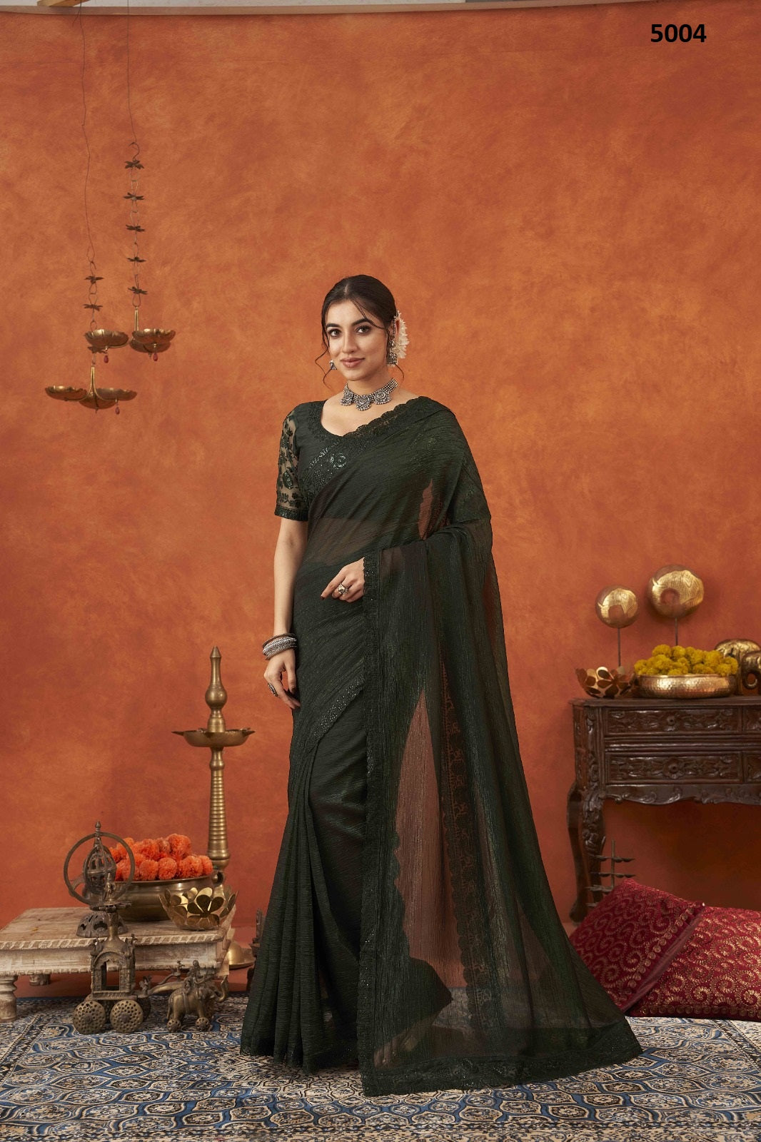 5004 Anamika Suma Designer Blooming Sarees