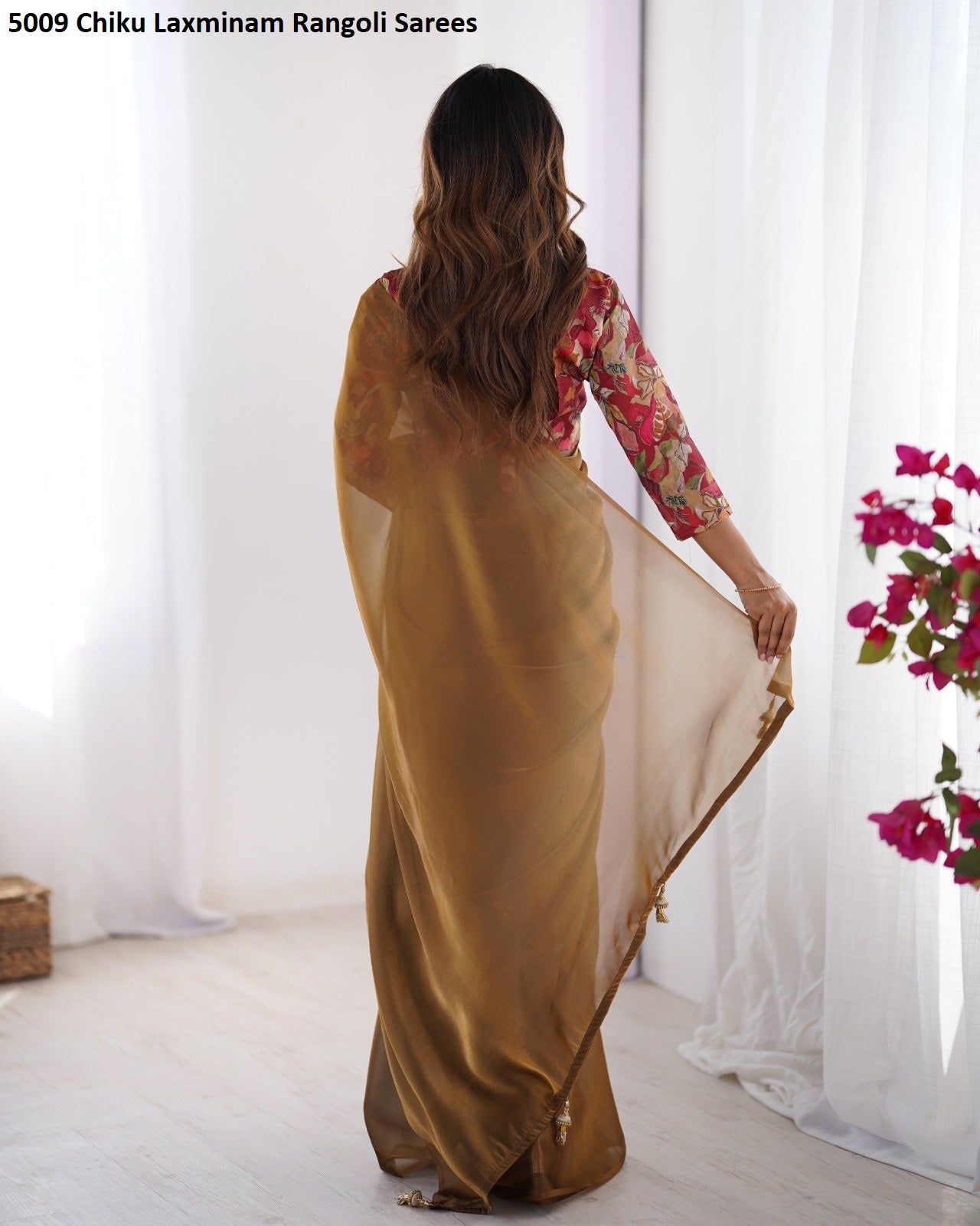 5009 Chiku Laxminam Rangoli Sarees