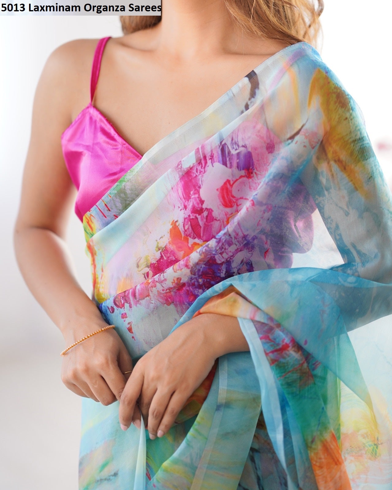 5013 Laxminam Organza Sarees