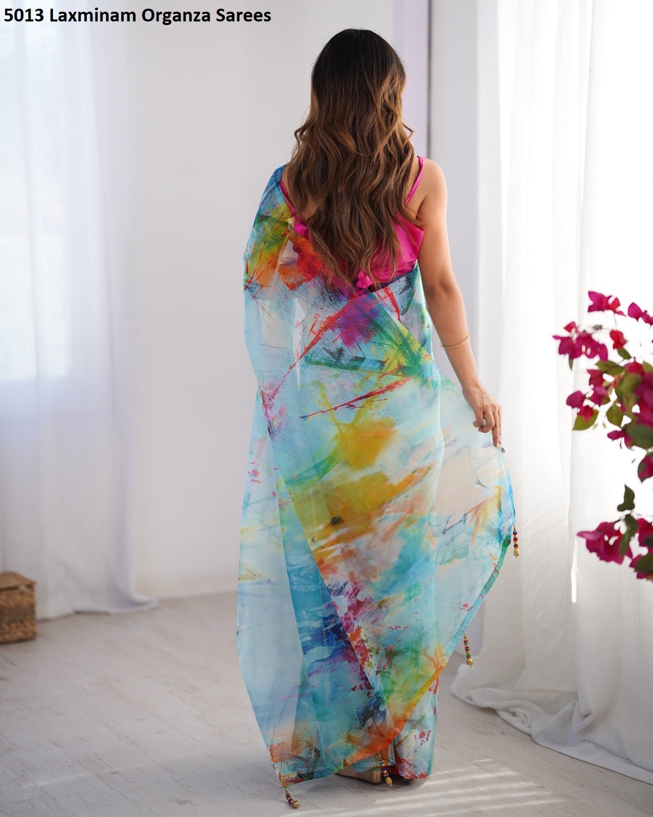 5013 Laxminam Organza Sarees