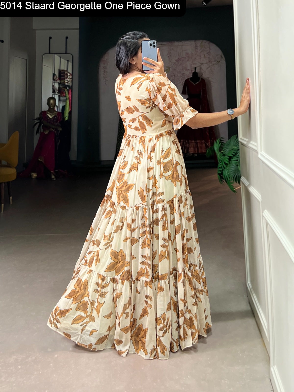 5014 Staard Georgette One Piece Gown