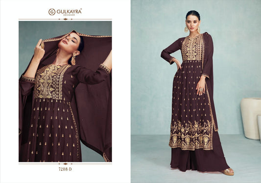 7208D Nayra Vol 8 Gulkayra Designer Readymade Suits