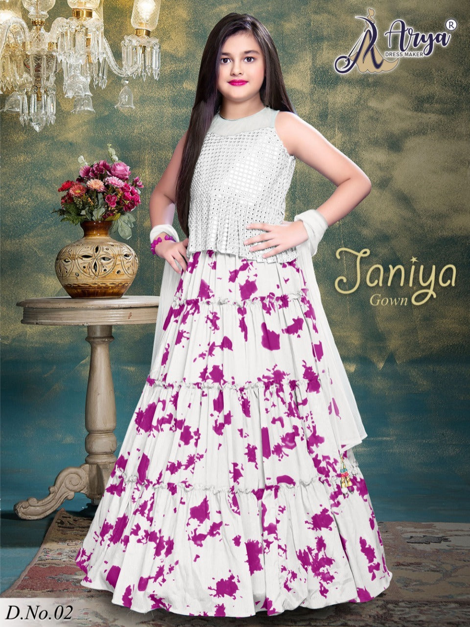 Janiya 02 Adm Girls Lehenga Choli