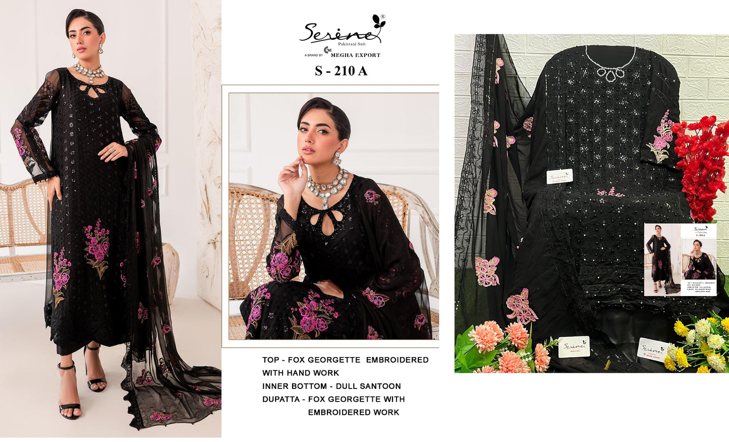210A Serine Pakistani Salwar Suits