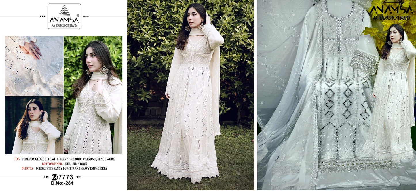 284 Anamsa Pakistani Salwar Suits