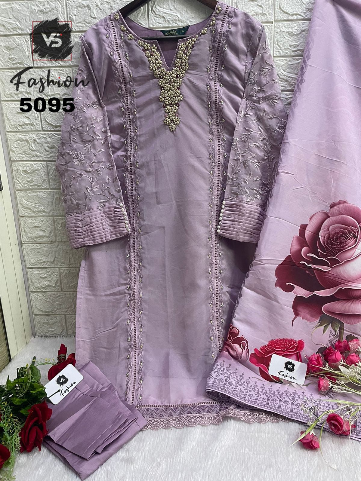 5095Violet Vs Fashion Pakistani Readymade Suits