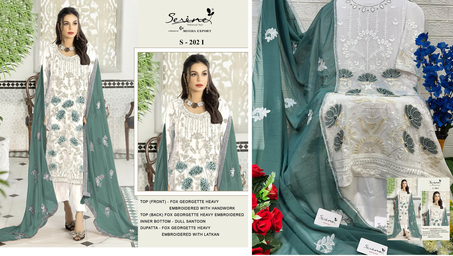 202I Serine Pakistani Salwar Suits