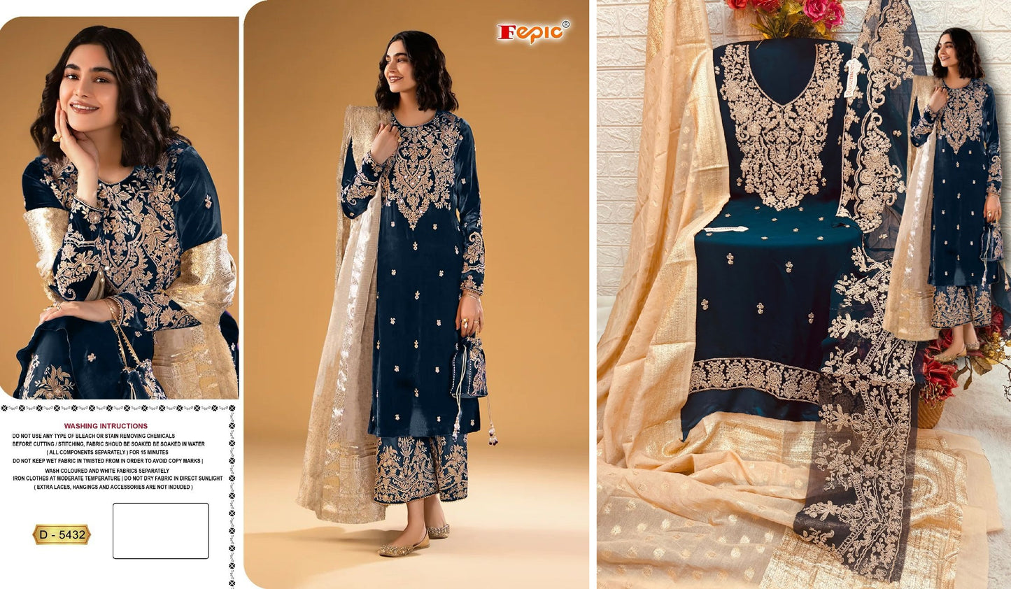 5432 Fepic Pakistani Salwar Suits