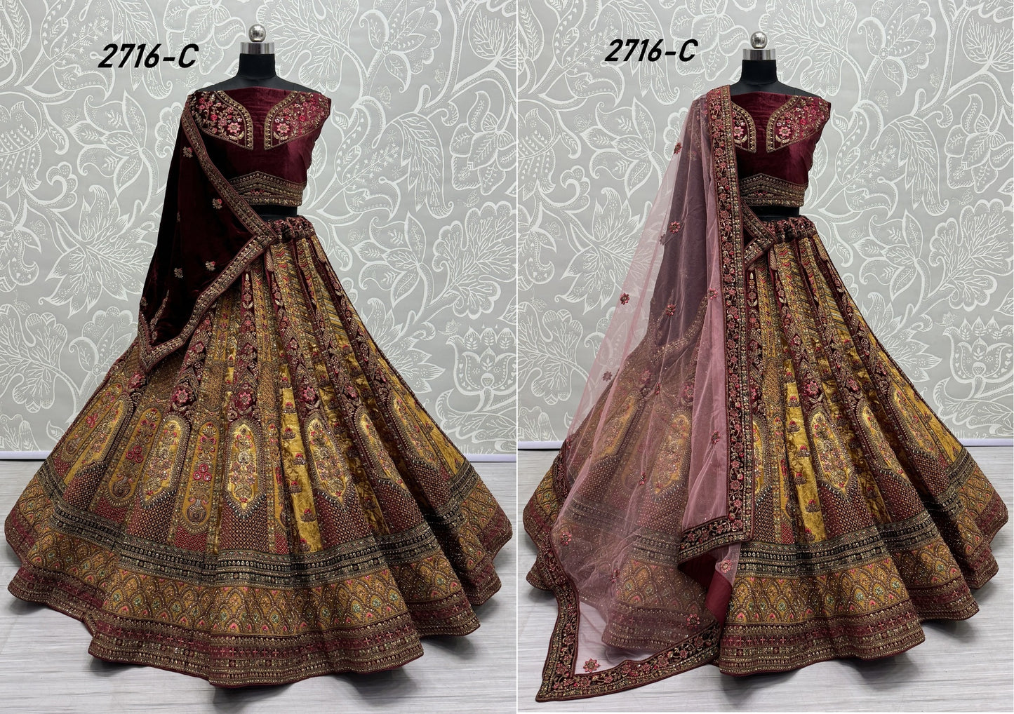 2716C Anjani Art Lehenga Choli