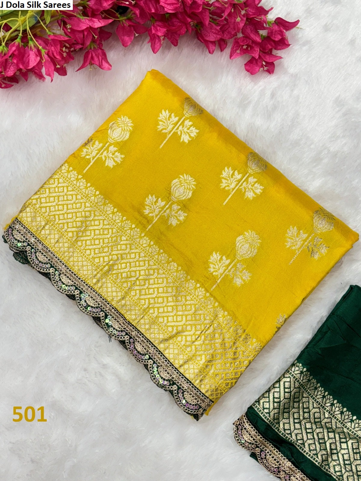 501 J Dola Silk Sarees