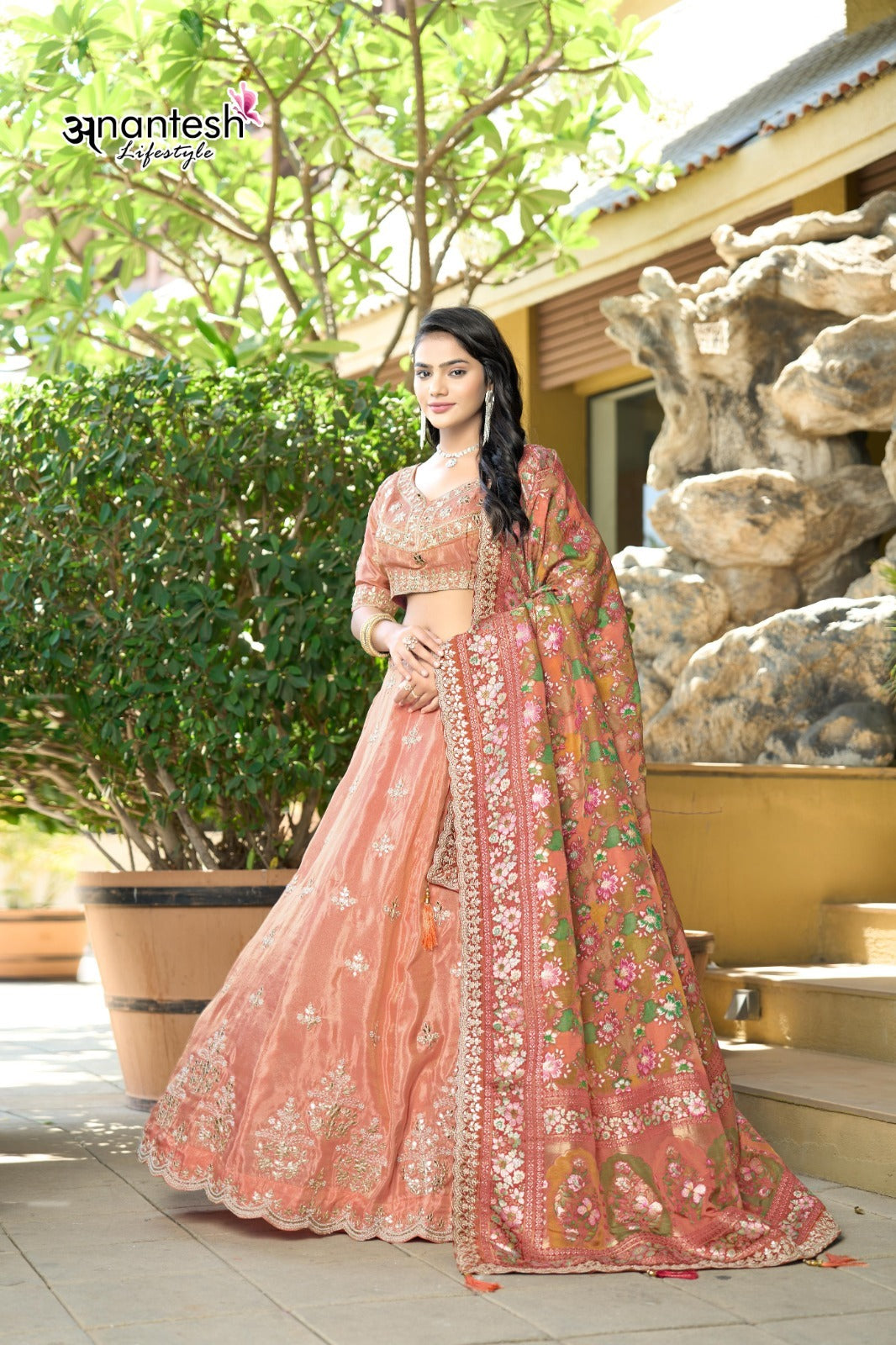 5054 Occasion Vol 13 2025 Anantesh Cosmos Viscose Lehenga Choli