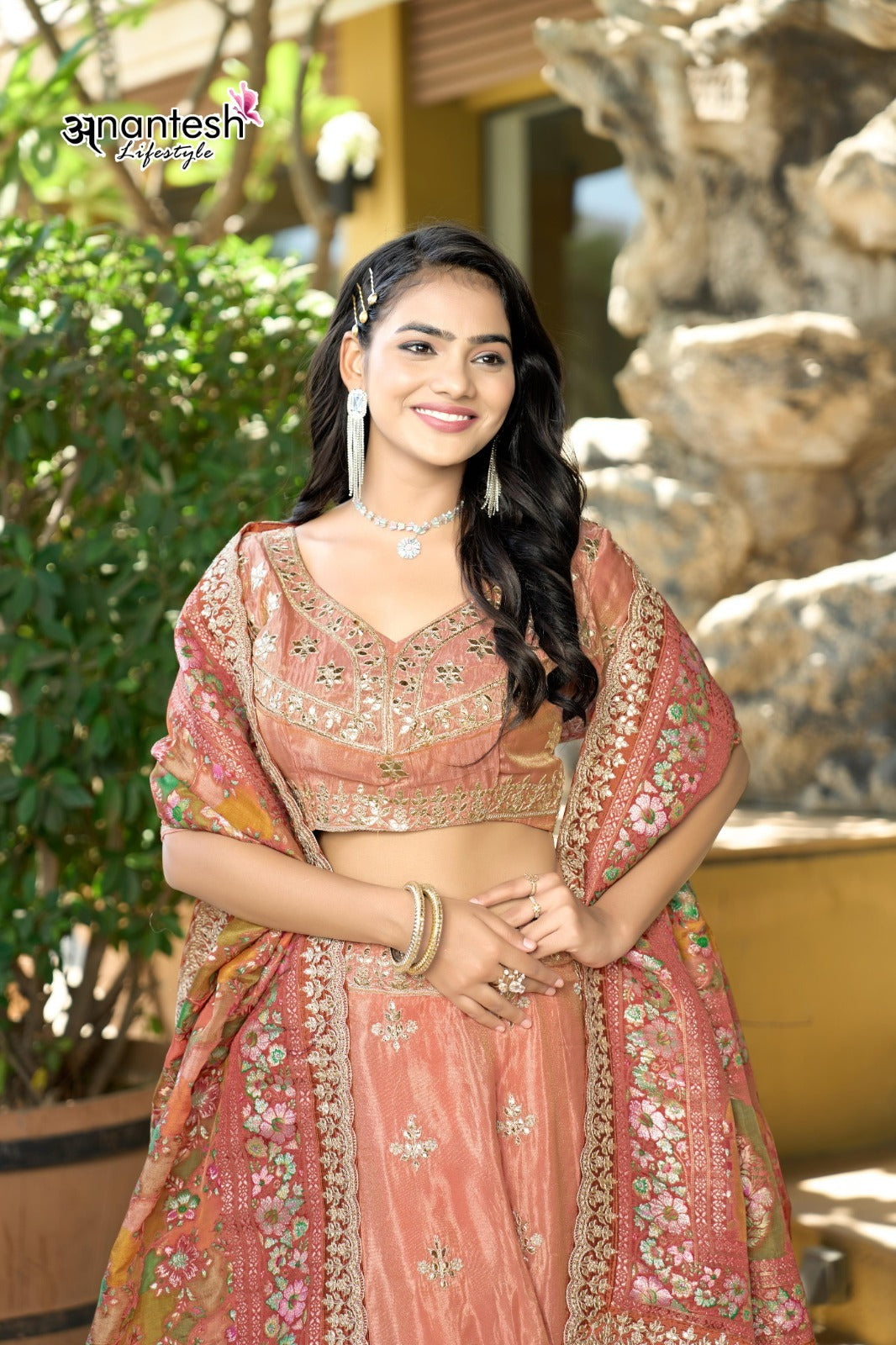 5054 Occasion Vol 13 2025 Anantesh Cosmos Viscose Lehenga Choli