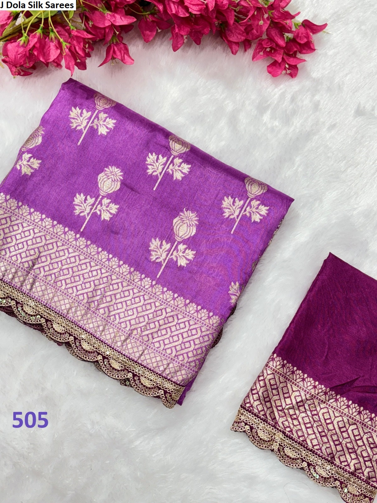 505 J Dola Silk Sarees