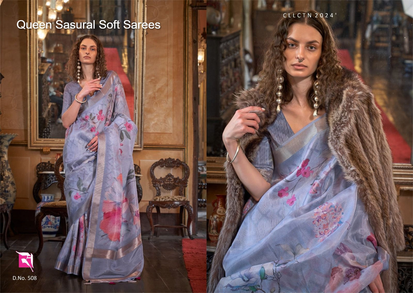 508 Queen Sasural Soft Sarees