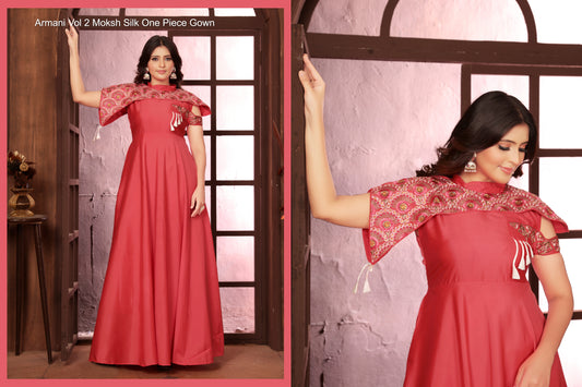 51065 Armani Vol 2 Moksh Silk One Piece Gown