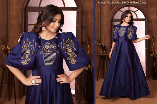 51067 Armani Vol 2 Moksh Silk One Piece Gown