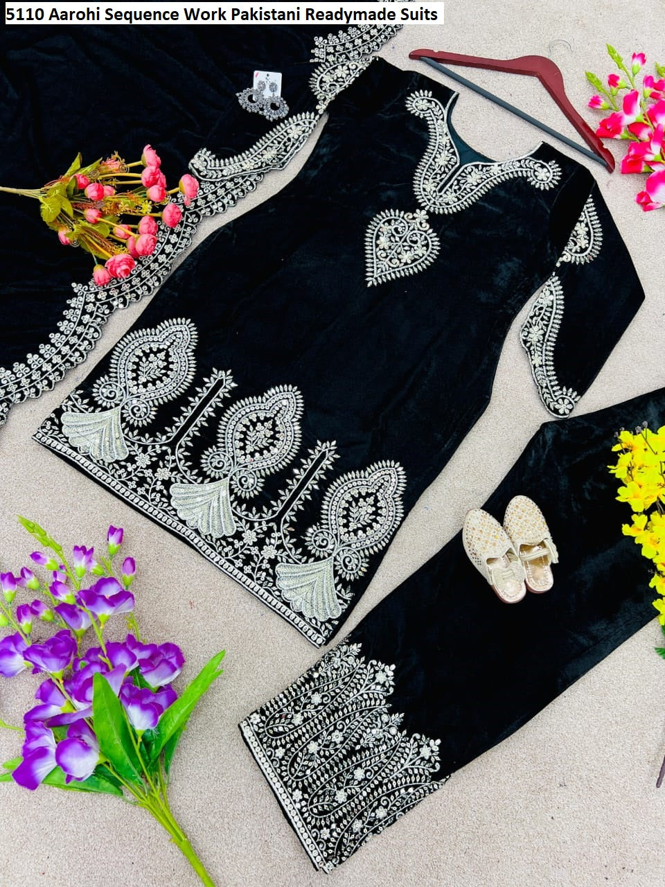 5110 Aarohi Sequence Work Pakistani Readymade Suits