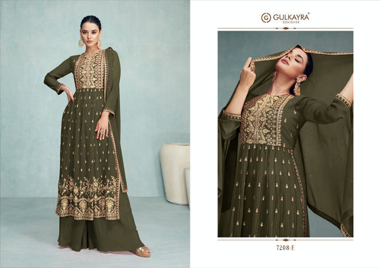 7208E Nayra Vol 8 Gulkayra Designer Readymade Suits