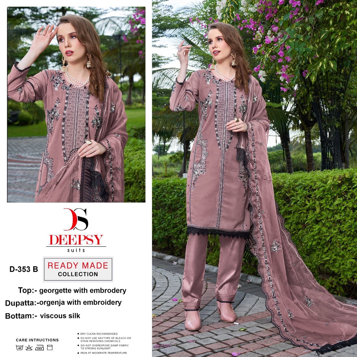 353-B Deepsy Pakistani Readymade Suits