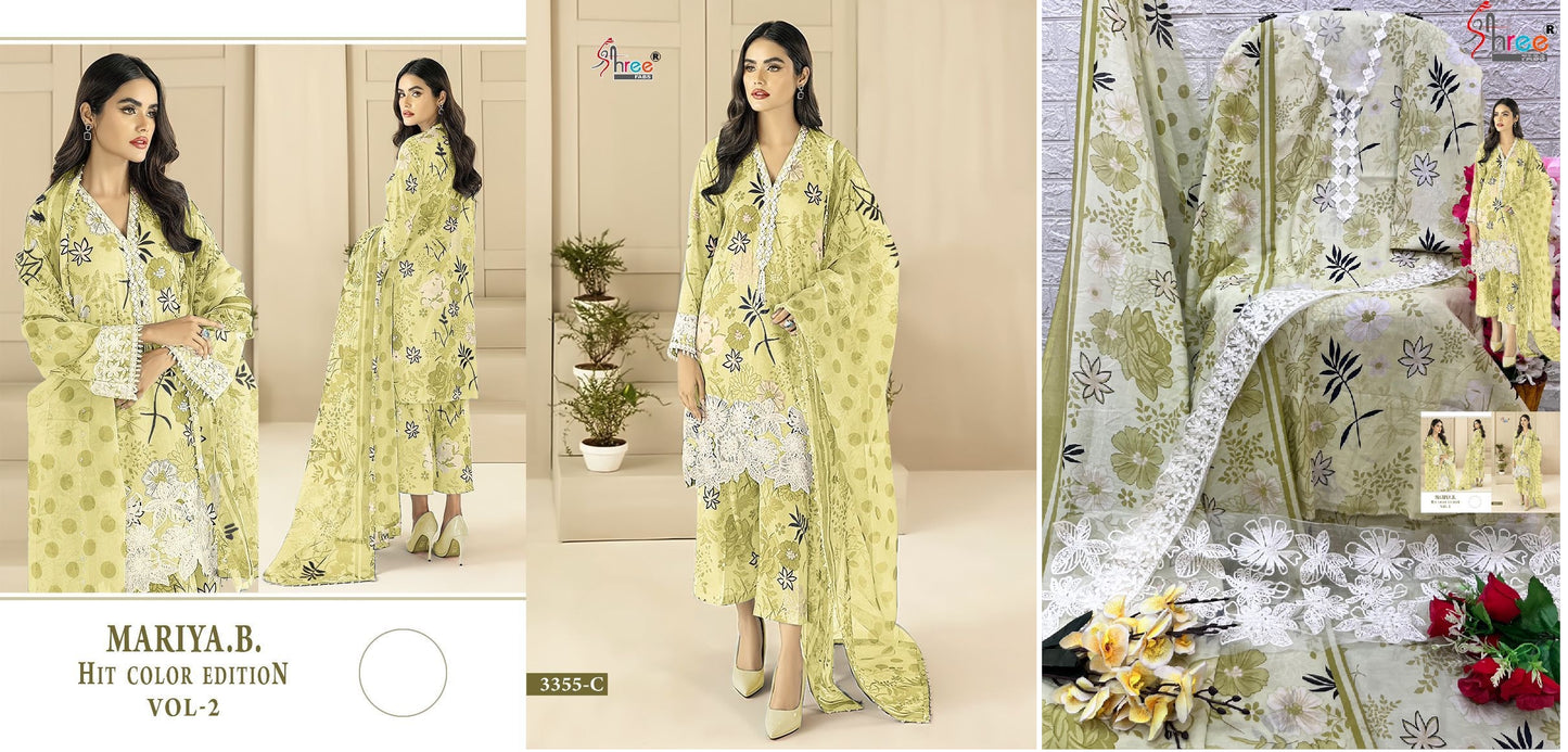 3355C Shree Fabs Pakistani Salwar Suits