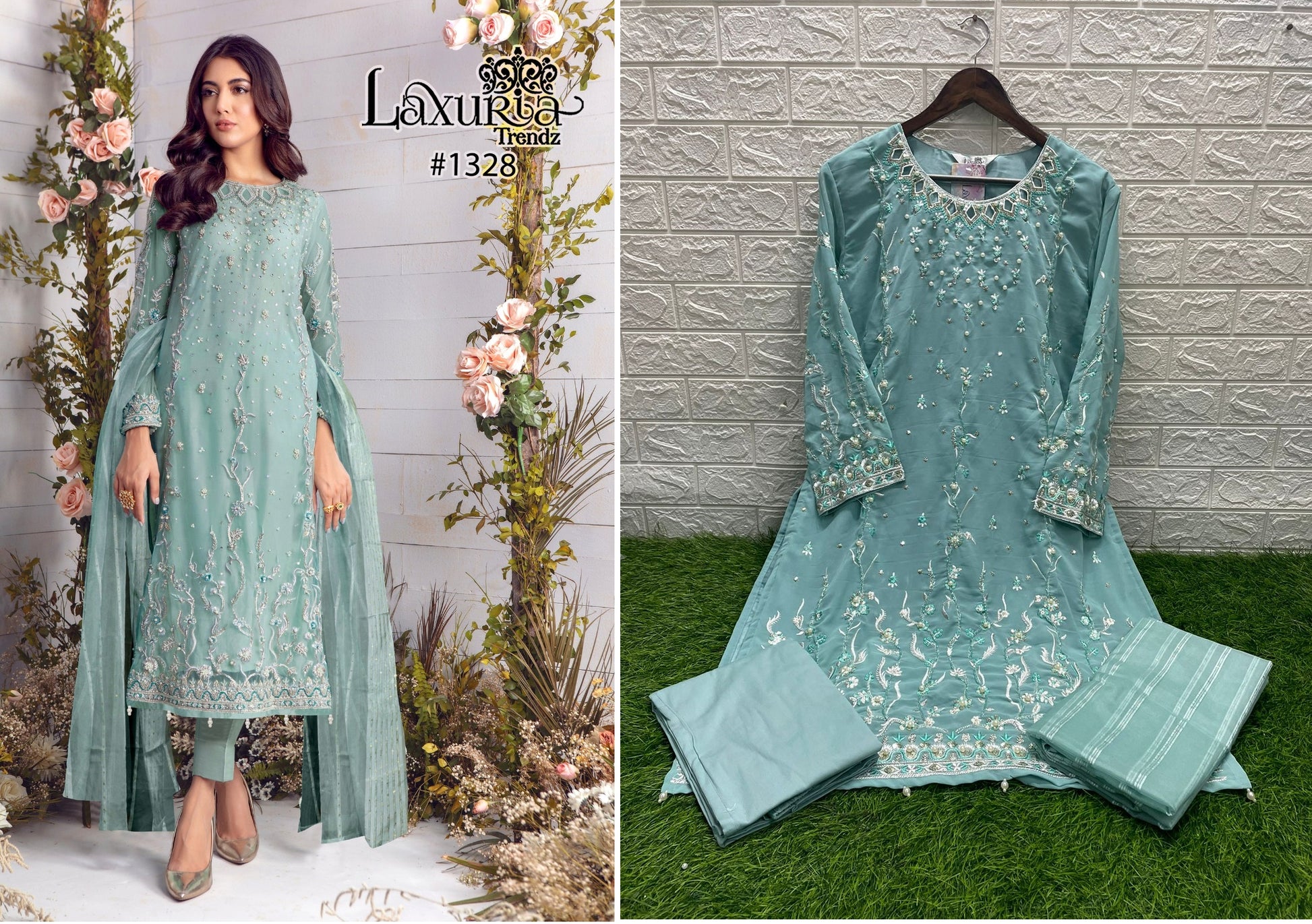 1328 Laxuria Trendz Pakistani Readymade Suits