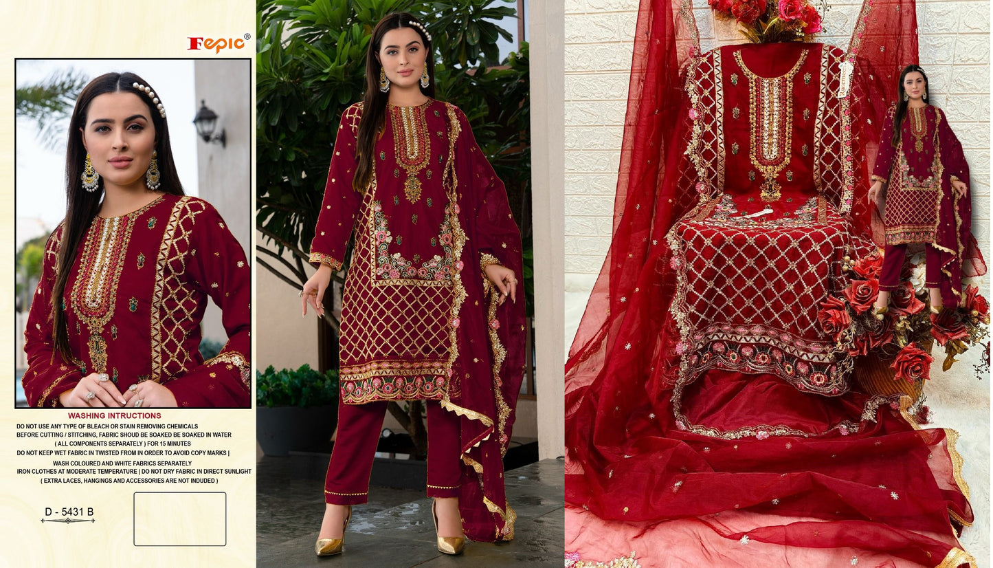 5431B Fepic Pakistani Salwar Suits