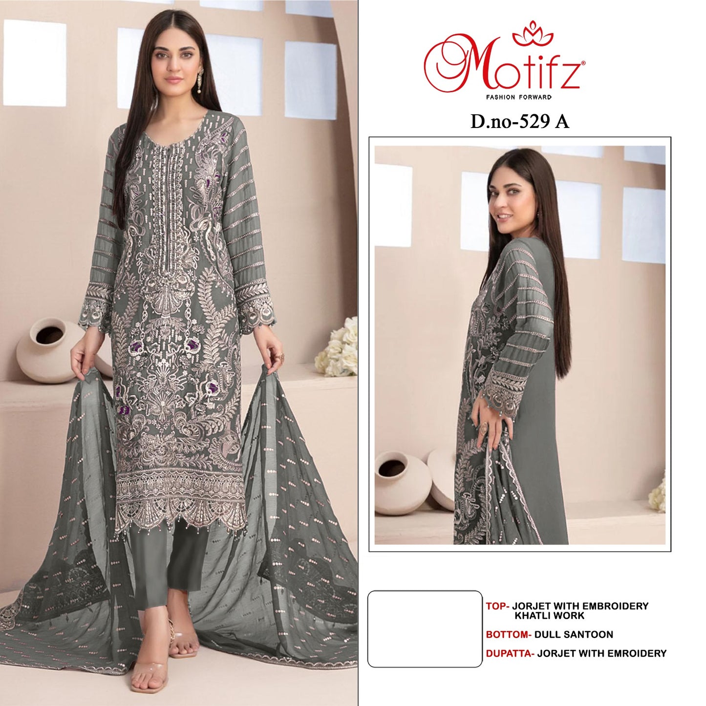 529A Motifz Pakistani Salwar Suits