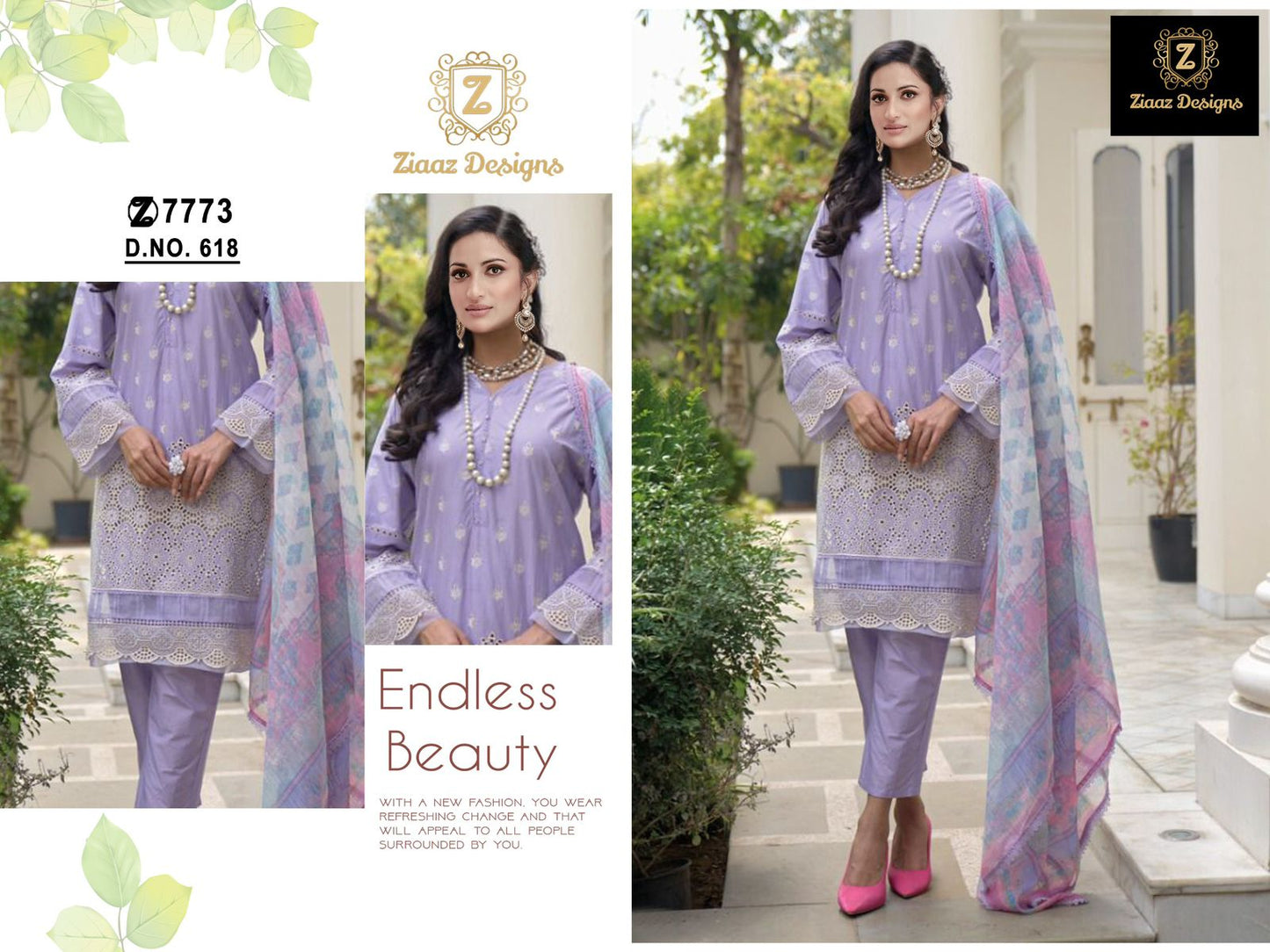 618 Ziaaz Designs Pakistani Salwar Suits