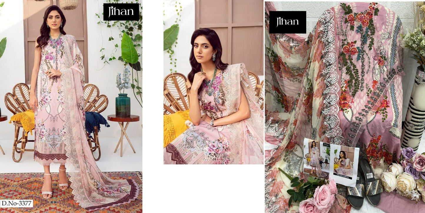 3377 Jihan Pakistani Salwar Suits