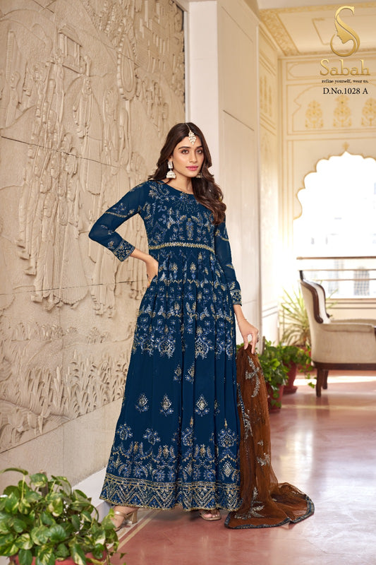 1028A Anokhi Sabah Unstitched Suits