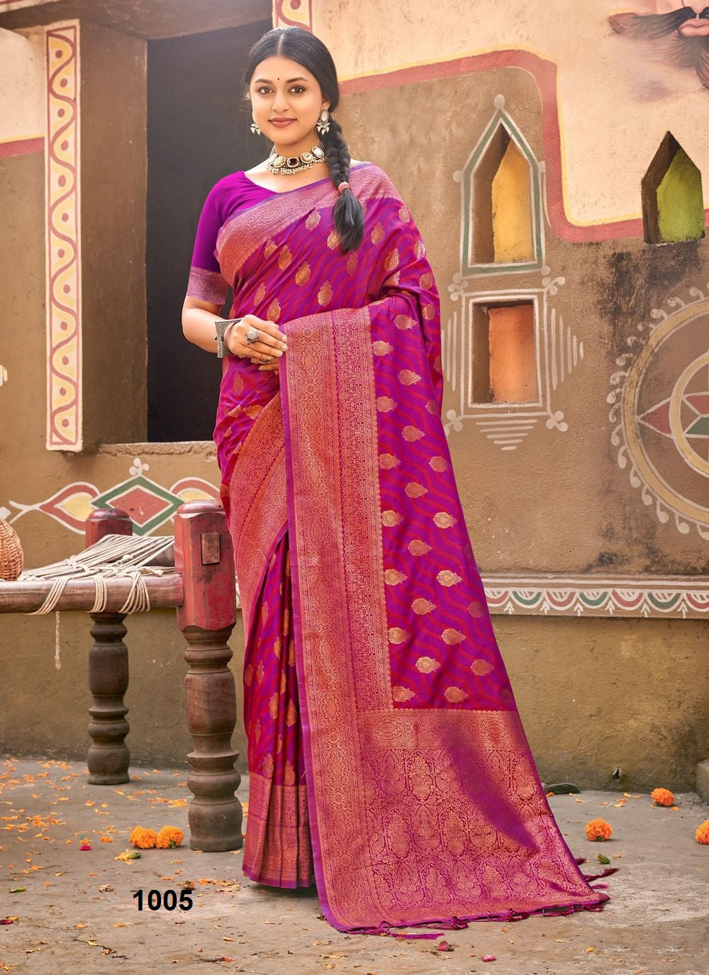 1005 Amrit Varsha Bunawat Sarees