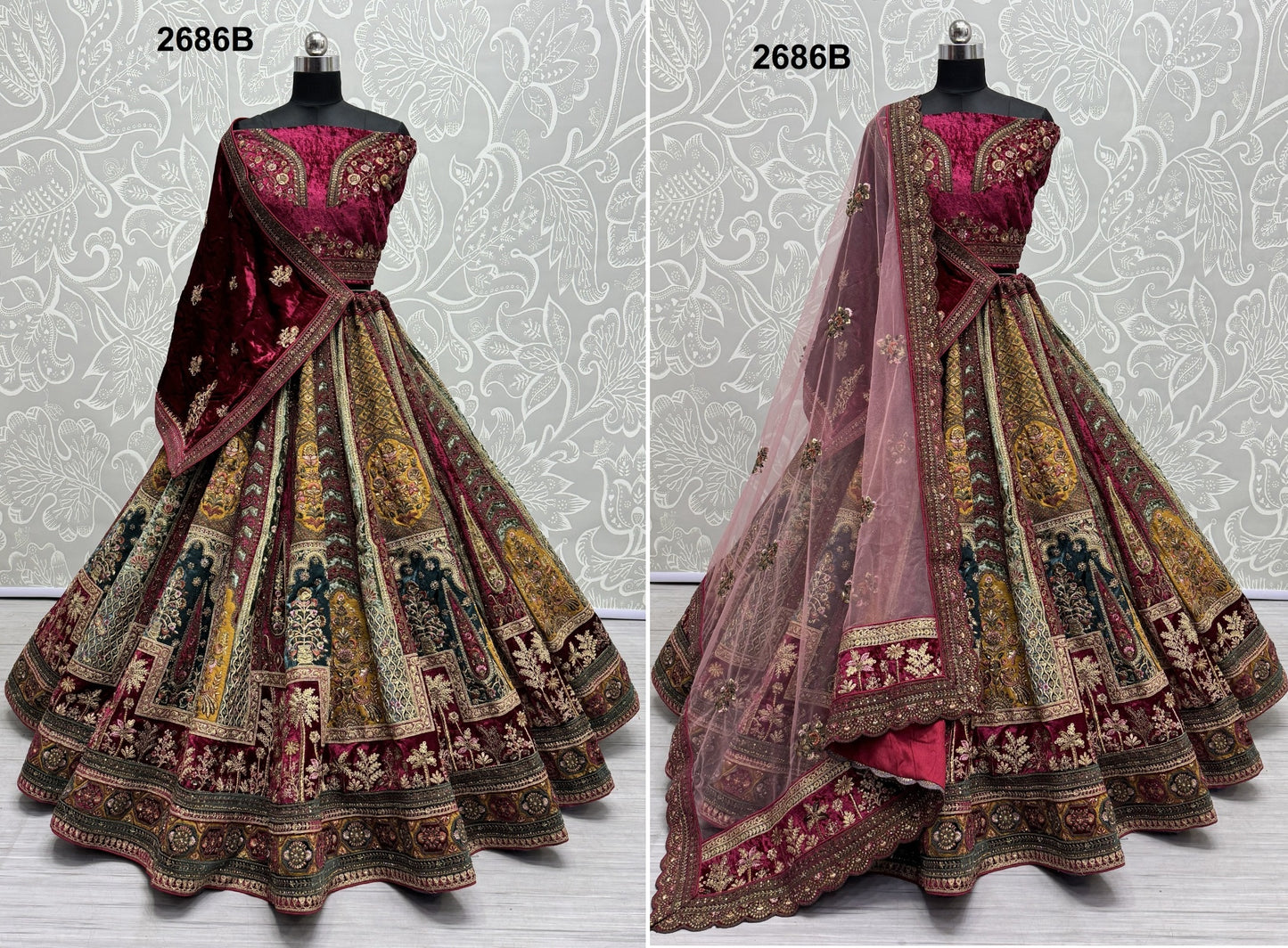 2686B Anjani Art Lehenga Choli