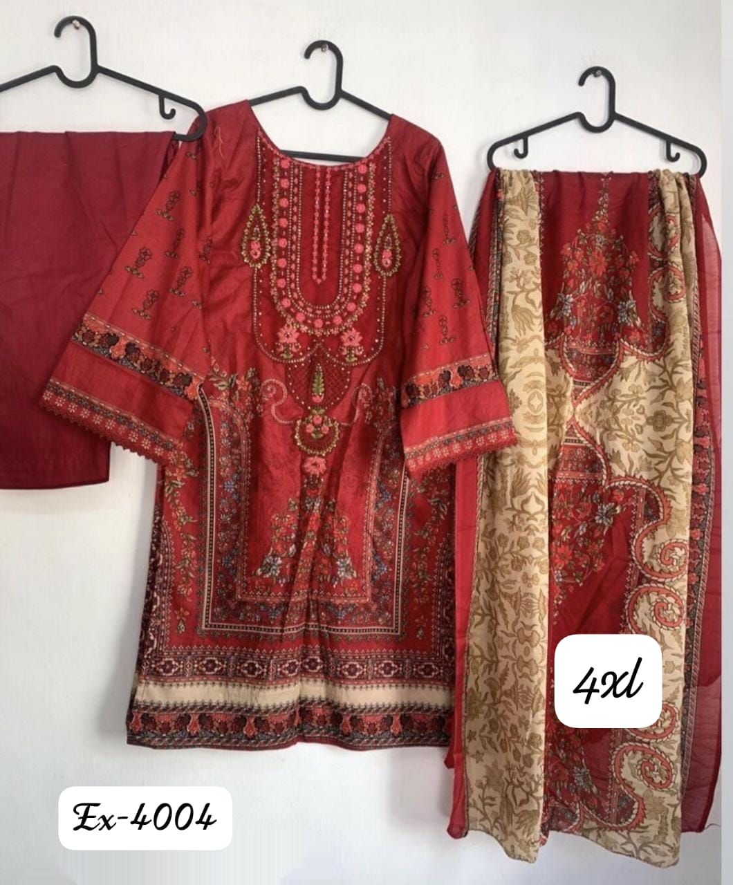 Vol 4004 Marron Sapphire Pakistani Readymade Suits