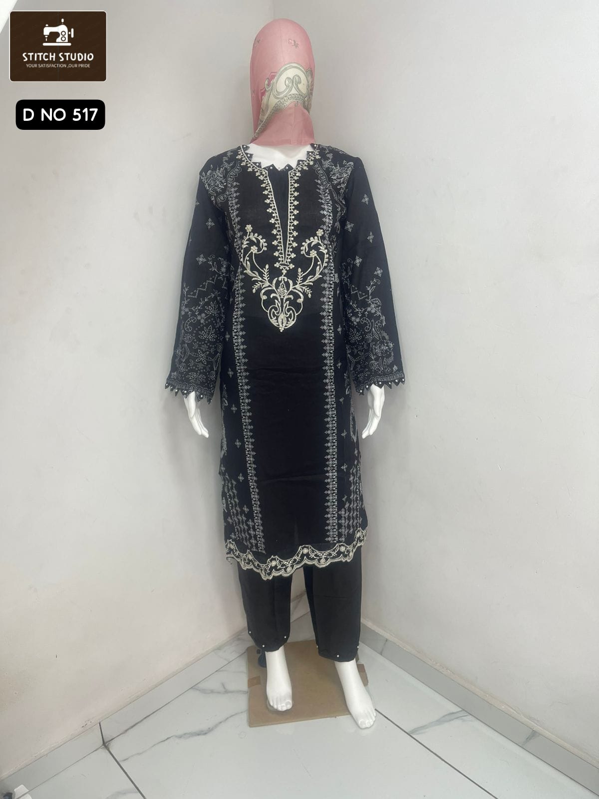 517 Stitch Studio Lawn Cotton Pakistani Readymade Suits