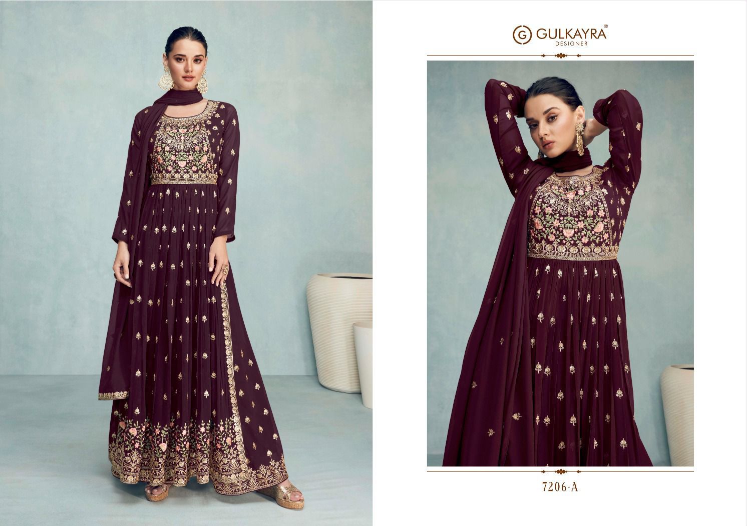 7206A Nayra Vol 6 Gulkayra Designer Readymade Suits