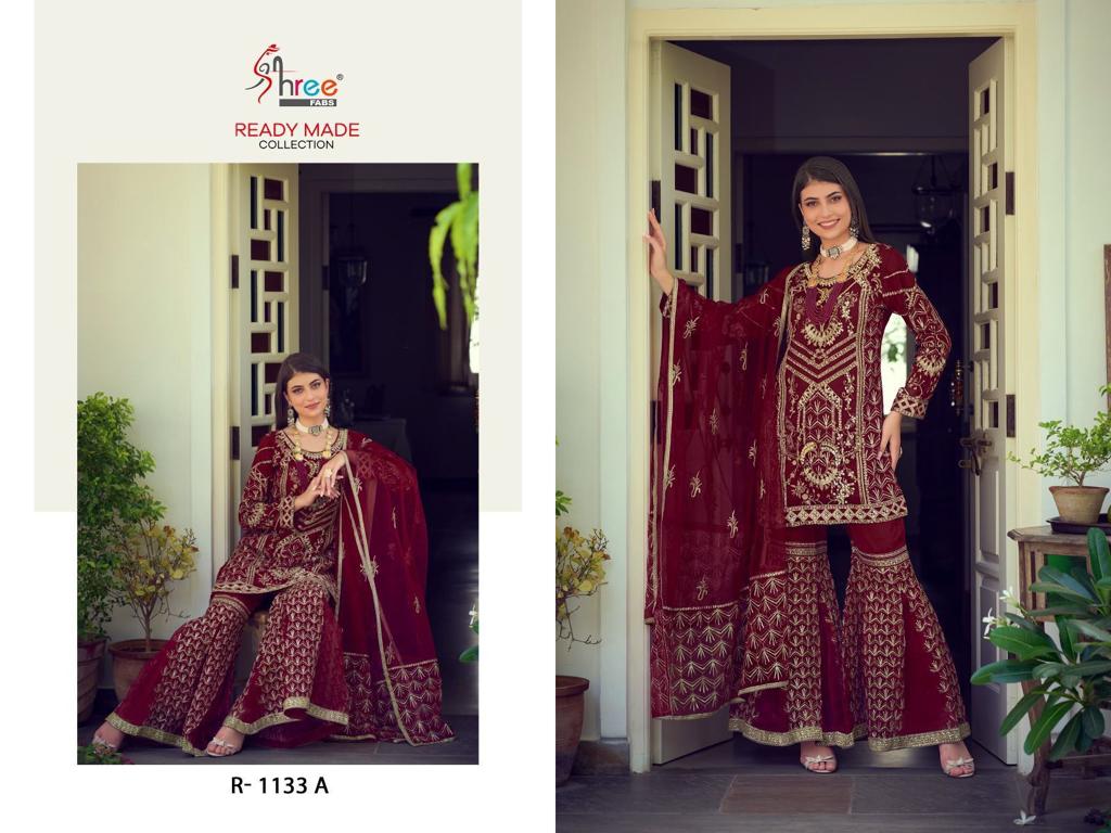 1133A Shree Fabs Pakistani Readymade Suits