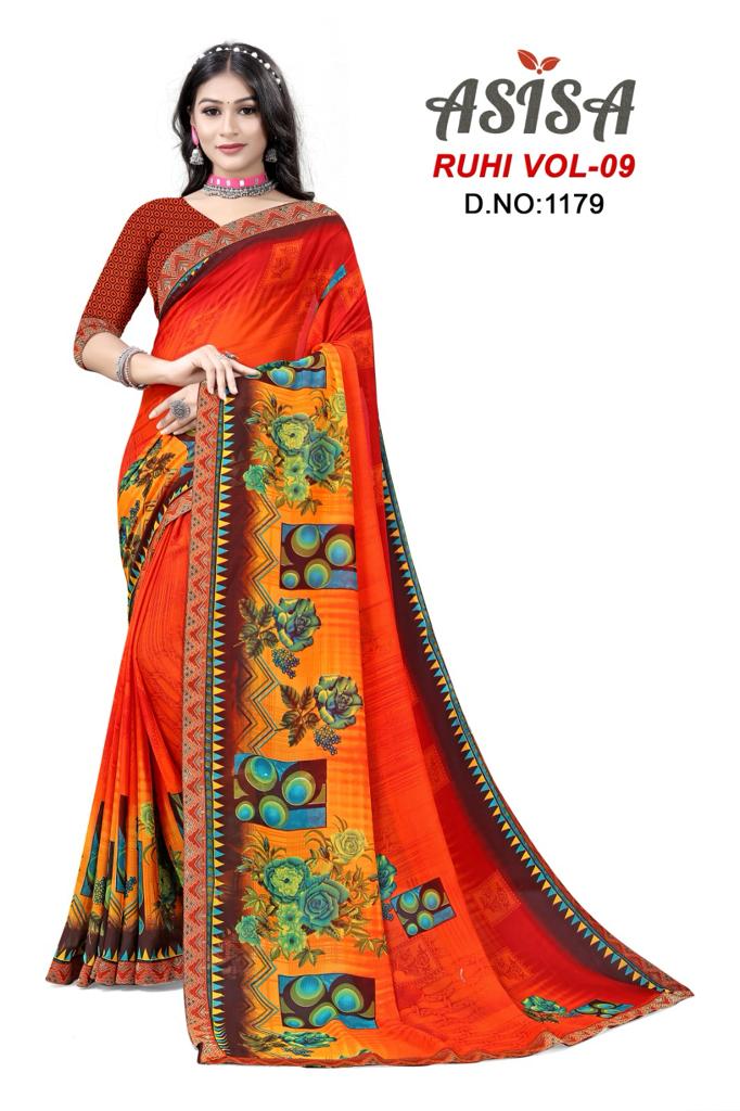 1179 Ruhi Vol 9 Asisa Sarees